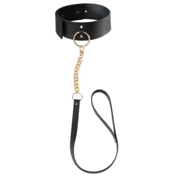 Imagen del artículo erótico BIJOUX INDISCRETS MAZE - COLLAR CON CORREA NEGRO de BIJOUX MAZE en la sección BDSM & BONDAGE |Bondage|Collares de Millenial Sexshop.