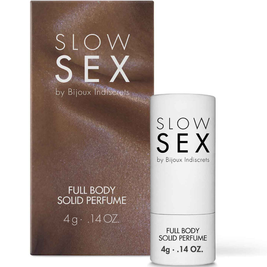 BIJOUX - SLOW SEX PERFUME CORPORAL SÓLIDO-MillenialSexshop-BIJOUX SLOW SEX Imagen del artículo erótico BIJOUX - SLOW SEX PERFUME CORPORAL SÓLIDO de BIJOUX SLOW SEX en la sección DROGUERÍA |Perfumes de Millenial Sexshop.