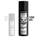 BLACK HOLE - ANAL RELAXING CON JOJOBA BASE SILICONA 100 ML - Imagen 2