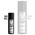 BLACK HOLE -  ANAL RELAXING CON JOJOBA BASE SILICONA 30 ML - Imagen 2