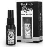 Imagen del artículo erótico BLACK HOLE - SPRAY EXPLORER RELAJANTE ANAL 30 ML de BLACK HOLE en la sección DROGUERÍA |Lubricantes|Anal - Sprays o cremas relajantes de Millenial Sexshop.