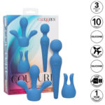 Imagen del artículo erótico CALEXOTICS - COUTURE KIT VIBRADOR WAND 10 VIBRACIONES AZUL de CALEXOTICS en la sección JUGUETES BIENESTAR |Vibradores|Vibrador WAND de Millenial Sexshop.