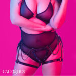 CALEXOTICS - EUPHORIA ARNÉS DE MUSLO CON CADENAS PREMIUM TALLA PLUS - Imagen 4