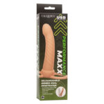 CALEXOTICS - MAXX DOBLE PENETRADOR ACANALADO 10 VIBRACIONES NATURAL - Imagen 11