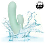 CALEXOTICS - PACIFICA FIJI VIBRADOR Y ESTIMULADOR PUNTO G 10 VIBRACIONES AQUA - Imagen 8