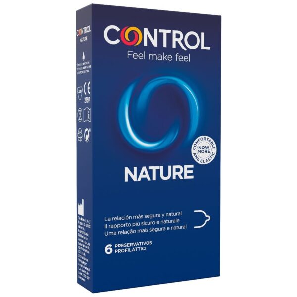Imagen del artículo erótico CONTROL - ADAPTA NATURE PRESERVATIVOS 6 UNIDADES de CONTROL CONDOMS en la sección PRESERVATIVOS |Normales de Millenial Sexshop.