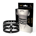 Imagen del artículo erótico COQUETTE CHIC DESIRE - CHOKER CUERO VEGANO ESTILO FETISH de COQUETTE ACCESSORIES en la sección BDSM & BONDAGE |Bondage|Collares de Millenial Sexshop.