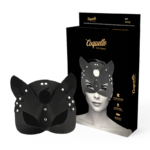 Imagen del artículo erótico COQUETTE CHIC DESIRE - MASCARA CUERO VEGANO CON OREJAS DE GATO de COQUETTE ACCESSORIES en la sección BDSM & BONDAGE |Bondage|Máscaras de Millenial Sexshop.