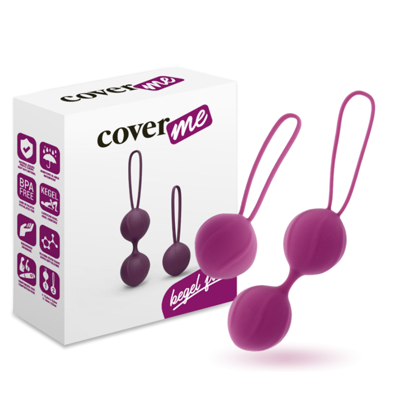 COVERME - KEGEL ENTRENADOR PELVICO LILA-MillenialSexshop-COVERME Imagen del artículo erótico COVERME - KEGEL ENTRENADOR PELVICO LILA de COVERME en la sección JUGUETES BIENESTAR |Juguetes para Mujeres|Bolas Chinas|Bolas Silicona de Millenial Sexshop.
