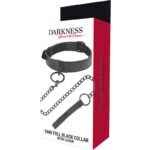 DARKNESS - COLLAR CON CADENA NEGRO - Imagen 5