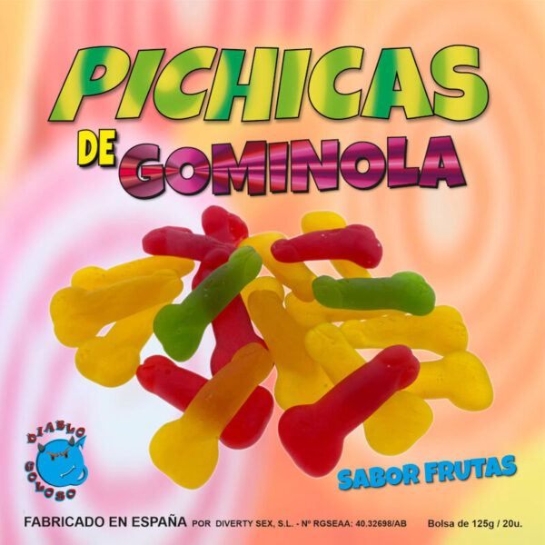 Imagen del artículo erótico DIABLO GOLOSO - PICHITAS DE GOMINOLA FRUTAS de DIABLO GOLOSO en la sección ARTÍCULOS VARIOS|Dulces|Golosinas Divertidas de Millenial Sexshop.