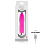 DOLCE VITA - VIBRADOR RECARGABLE FOUR ROSA 7 VELOCIDADES - Imagen 3