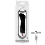 DOLCE VITA - VIBRADOR RECARGABLE ONE NEGRO 7 VELOCIDADES - Imagen 4