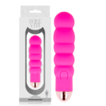 Imagen del artículo erótico DOLCE VITA - VIBRADOR RECARGABLE SIX ROSA 7 VELOCIDADES de DOLCE VITA en la sección JUGUETES BIENESTAR |Vibradores|Mini vibradores de Millenial Sexshop.