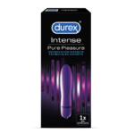Imagen del artículo erótico DUREX - INTENSE ORGASMIC PURE PLEASURE BALA VIBRADORA de DUREX TOYS en la sección JUGUETES BIENESTAR |Juguetes para Mujeres|Estimuladores|Para Clítoris de Millenial Sexshop.