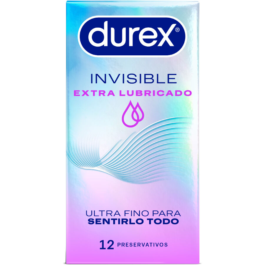 DUREX - PRESERVATIVOS INVISIBLE EXTRA LUBRICADO 12 UNIDADES-MillenialSexshop-DUREX CONDOMS Imagen del artículo erótico DUREX - PRESERVATIVOS INVISIBLE EXTRA LUBRICADO 12 UNIDADES de DUREX CONDOMS en la sección PRESERVATIVOS |Sensitivos de Millenial Sexshop.