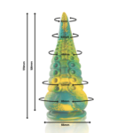 EPIC - CETUS DILDO TENTÁCULO VERDE TAMAÑO PEQUEÑO - Imagen 3