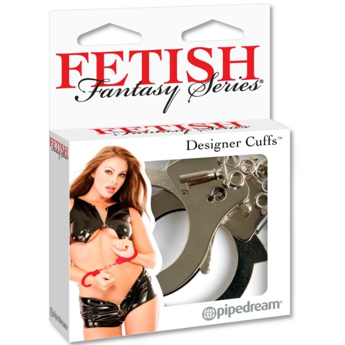 FETISH FANTASY SERIES - SERIES DESIGNER METAL HANDCUFFS-MillenialSexshop-FETISH FANTASY SERIES Imagen del artículo erótico FETISH FANTASY SERIES - SERIES DESIGNER METAL HANDCUFFS de FETISH FANTASY SERIES en la sección BDSM & BONDAGE |Bondage|Esposas de Millenial Sexshop.