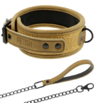 Imagen del artículo erótico FETISH SUBMISSIVE ORIGEN - COLLAR CON CADENA CON FORRO DE NEOPRENO de FETISH SUBMISSIVE ORIGIN en la sección BDSM & BONDAGE |Bondage|Collares de Millenial Sexshop.