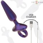 INTENSE - MARLON PLUG ANAL VIBRADOR MODELO 4 CONTROL REMOTO - Imagen 7