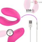 INTENSE - NORA ESTIMULADOR DE PINZA CON VIBRACIÓN ROSA - Imagen 7