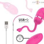 INTENSE - SOOKIE HUEVO VIBRADOR CON CONTROL REMOTO ROSA - Imagen 7