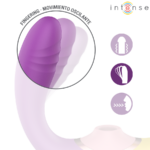 INTENSE - WILLOW ESTIMULADOR 3 EN 1 DE SUCCIÓN Y VIBRACIÓN - Imagen 4