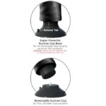 KING COCK - DILDO VIBRADOR CON TESTÍCULOS 23 CM NEGRO - Imagen 5