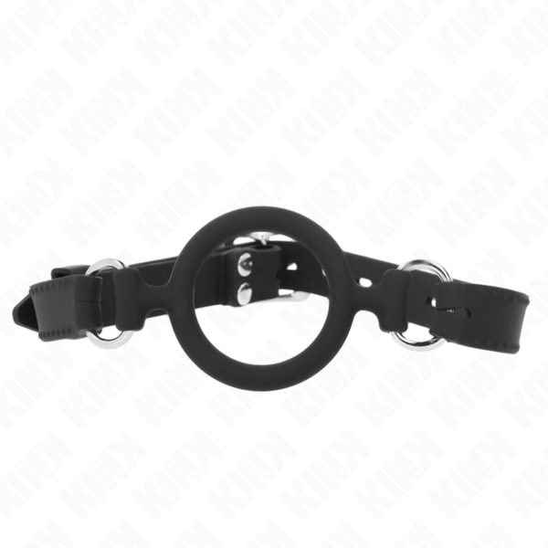 Imagen del artículo erótico KINK - MORDAZA 56 CM JUNTA TÓRICA DE SILICONA 5 CM de KINK COLLAR & GAG en la sección BDSM & BONDAGE |Bondage|Mordazas de Millenial Sexshop.
