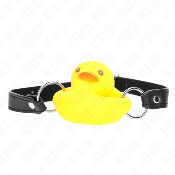 Imagen del artículo erótico KINK - MORDAZA FORMA DE PATO de KINK COLLAR & GAG en la sección BDSM & BONDAGE |Bondage|Mordazas de Millenial Sexshop.