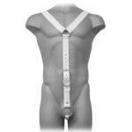 Imagen del artículo erótico LEATHER BODY - HARNESS MEN BLANCO de LEATHER BODY en la sección MODA & LENCERÍA|Lencería Hombre|Arneses Hombre de Millenial Sexshop.