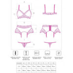 LIVCO CORSETTI FASHION - NAHIR LC 20214 SUJETADOR + PANTY + LIGUERO L/XL - Imagen 4