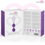MORESSA - OSIAN THREE ENTRENAMIENTO SUELO PELVICO 85 gr PREMIUM SILICONA LILA - Imagen 7