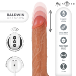 MR INTENSE - BALDWIN REALÍSTICO MULTIFUNCIÓN CON VIBRACIÓN UP AND DOWN CONTROL REMOTO 22 CM -O- 4 CM - Imagen 3