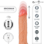 MR INTENSE - BROSNAN REALÍSTICO MULTIFUNCIÓN CON VIBRACIÓN UP AND DOWN CONTROL REMOTO 22 CM -O- 4 CM - Imagen 2