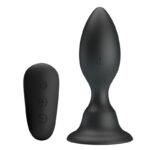 Imagen del artículo erótico MR PLAY - PLUG ANAL CON VIBRACIÓN NEGRO CONTROL REMOTO de MR PLAY en la sección JUGUETES BIENESTAR |Anal|Plugs Anales de Millenial Sexshop.