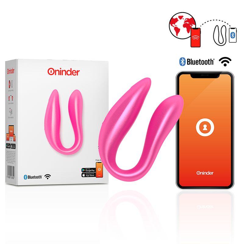 ONINDER - LISBOA ESTIMULADOR PUNTO G & CLÍTORIS ROSA - APP GRATUITA ROSA-MillenialSexshop-ONINDER Imagen del artículo erótico ONINDER - LISBOA ESTIMULADOR PUNTO G & CLÍTORIS ROSA - APP GRATUITA ROSA de ONINDER en la sección JUGUETES BIENESTAR |Vibradores|Vibradores con APP de Millenial Sexshop.