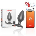 Imagen del artículo erótico ONINDER - RIO PLUG ANAL VIBRADOR NEGRO - APP GRATUITA de ONINDER en la sección JUGUETES BIENESTAR |Vibradores|Vibradores con APP de Millenial Sexshop.