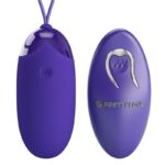 Imagen del artículo erótico PRETTY LOVE - BERGER YOUTH HUEVO VIBRADOR CONTROL REMOTO VIOLETA de PRETTY LOVE YOUTH en la sección JUGUETES BIENESTAR |Juguetes para Mujeres|Estimuladores|Huevos vibradores de Millenial Sexshop.
