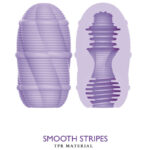 PRETTY LOVE - HUEVO MASTURBADOR SMOOTH STRIPES CUPID - Imagen 4