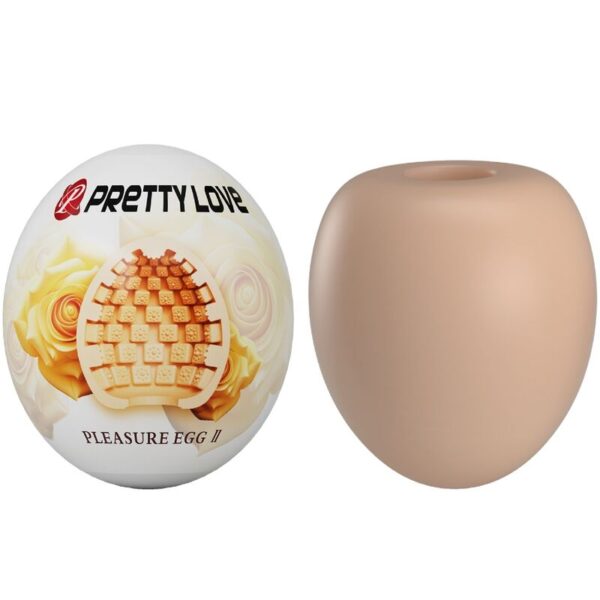 Imagen del artículo erótico PRETTY LOVE - MASTURBADOR MASCULINO HUEVO NATURAL de PRETTY LOVE PARTY UP en la sección JUGUETES BIENESTAR |Juguetes para Hombres|Masturbadores varios de Millenial Sexshop.