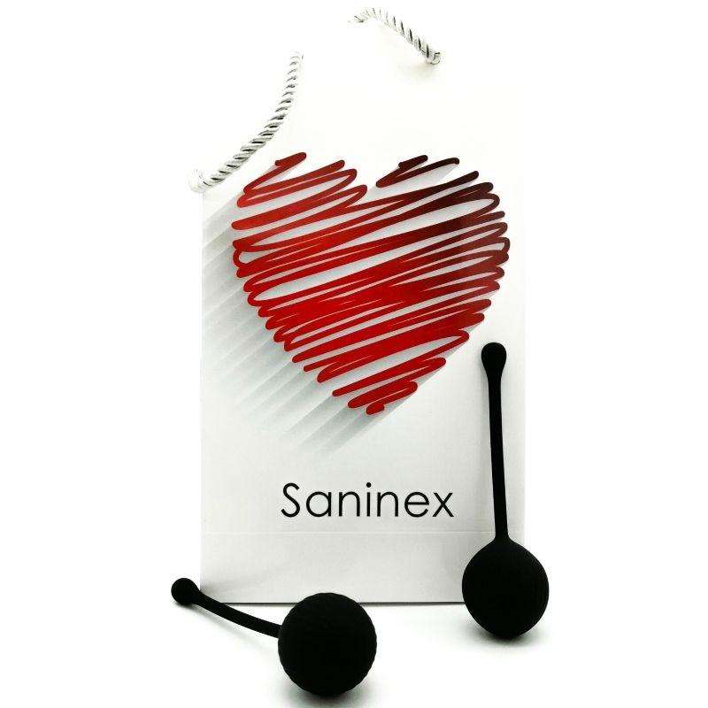 SANINEX - CLEVER BOLA NEGRA-MillenialSexshop-SANINEX SEXTOYS Imagen del artículo erótico SANINEX - CLEVER BOLA NEGRA de SANINEX SEXTOYS en la sección JUGUETES BIENESTAR |Juguetes para Mujeres|Bolas Chinas|Bolas Básicas de Millenial Sexshop.