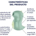 SATISFYER - DIN-OOOH VIBRADOR & ESTIMULADOR AIR PULSE - Imagen 4