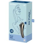 SATISFYER - DUAL KISS ESTIMULADOR CLITORIS NEGRO - Imagen 4