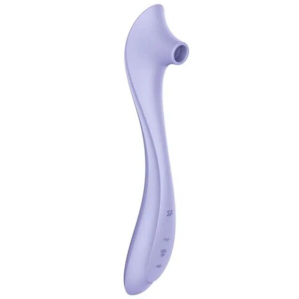 Imagen del artículo erótico SATISFYER - EASY LOVER VIBRADOR & ESTIMULADOR AIR PULSE de SATISFYER AIR PULSE en la sección JUGUETES BIENESTAR |Juguetes para Mujeres|Estimuladores|Para Clítoris de Millenial Sexshop.