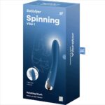 SATISFYER - SPINNING VIBE 1 VIBRADOR ROTADOR G-SPOT AZUL - Imagen 7