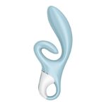 Imagen del artículo erótico SATISFYER - TOUCH ME VIBRADOR RABBIT AZUL de SATISFYER VIBRATOR en la sección JUGUETES BIENESTAR |Vibradores|Vibradores Rabbit de Millenial Sexshop.