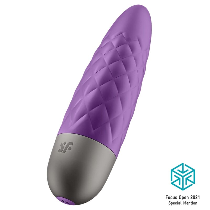 SATISFYER - ULTRA POWER BULLET 5 BALA VIBRADORA VIOLETA-MillenialSexshop-SATISFYER VIBRATOR Imagen del artículo erótico SATISFYER - ULTRA POWER BULLET 5 BALA VIBRADORA VIOLETA de SATISFYER VIBRATOR en la sección JUGUETES BIENESTAR |Juguetes para Mujeres|Estimuladores|Balas vibradoras de Millenial Sexshop.