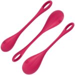 Imagen del artículo erótico SATISFYER - YONI POWER 1 KIT DE ENTRENAMIENTO ROJO de SATISFYER BALLS en la sección JUGUETES BIENESTAR |Juguetes para Mujeres|Bolas Chinas|Bolas Silicona de Millenial Sexshop.