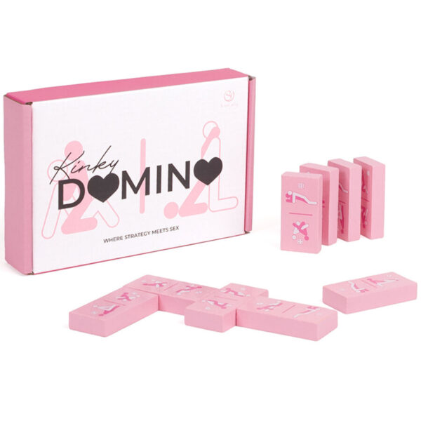 Imagen del artículo erótico SECRETPLAY - JUEGO DE MADERA KINKY DOMINO de SECRETPLAY 100% GAMES en la sección JUEGOS |Juegos de mesa de Millenial Sexshop.